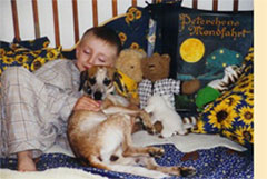 Beiderseitige Freundschaft in der neuen Familie